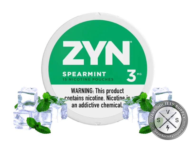 ZYN Spearmint 3mg nicotine pouch