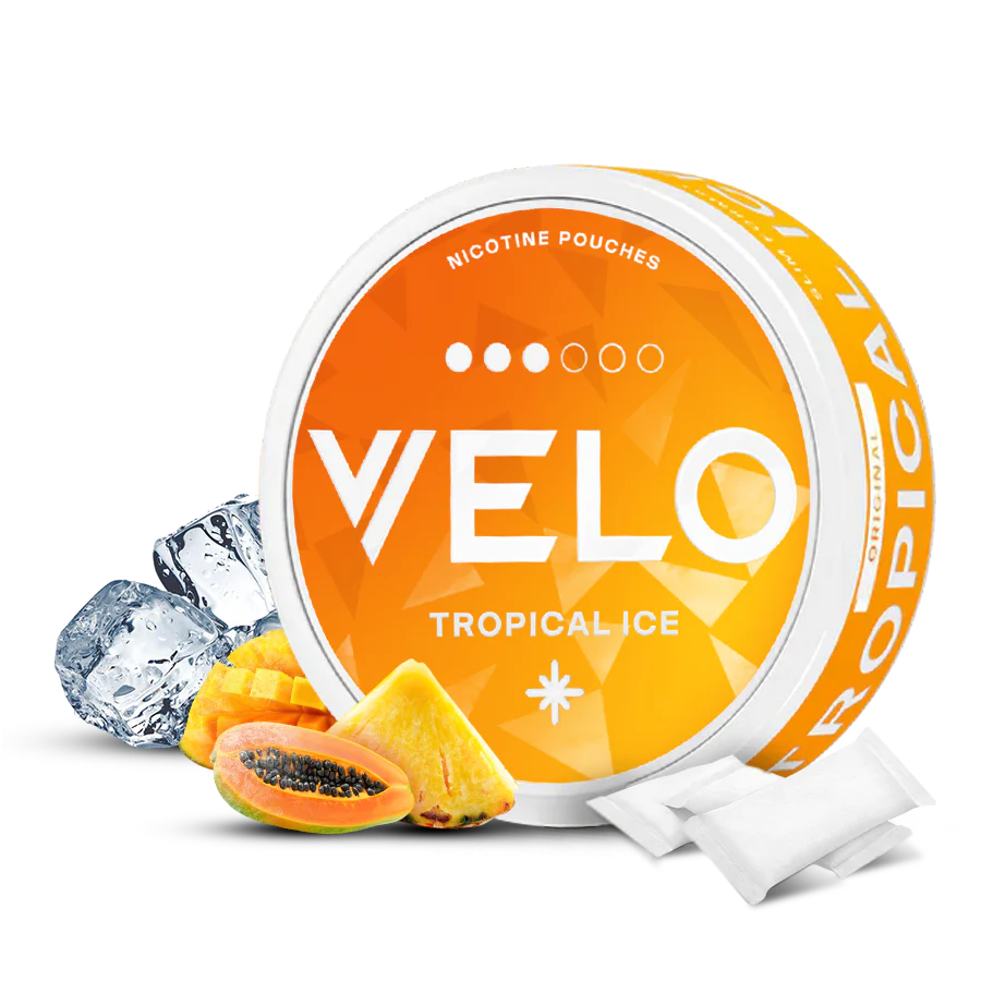 VELO Tropical Ice nicotine pouch