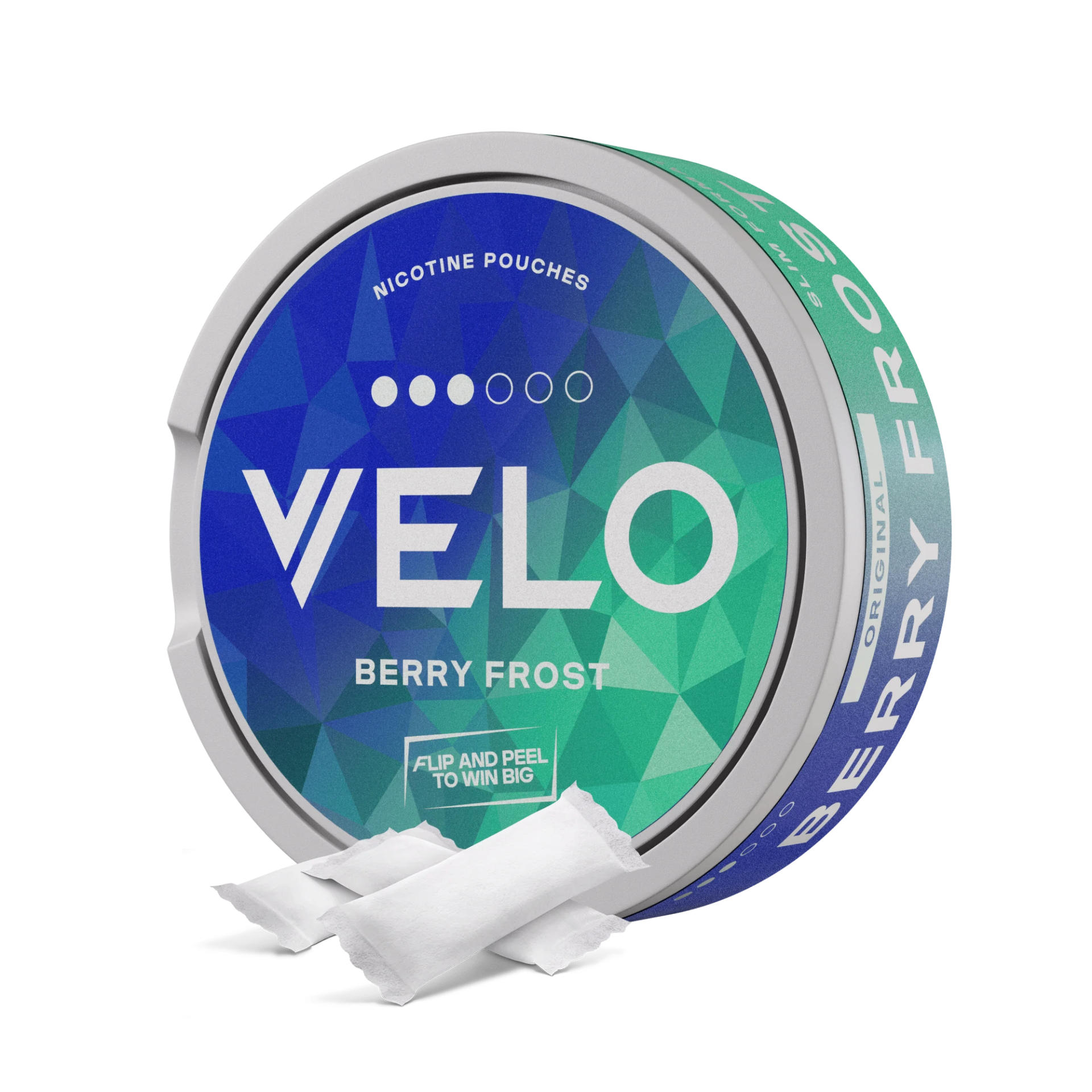 VELO Berry Frost nicotine pouch